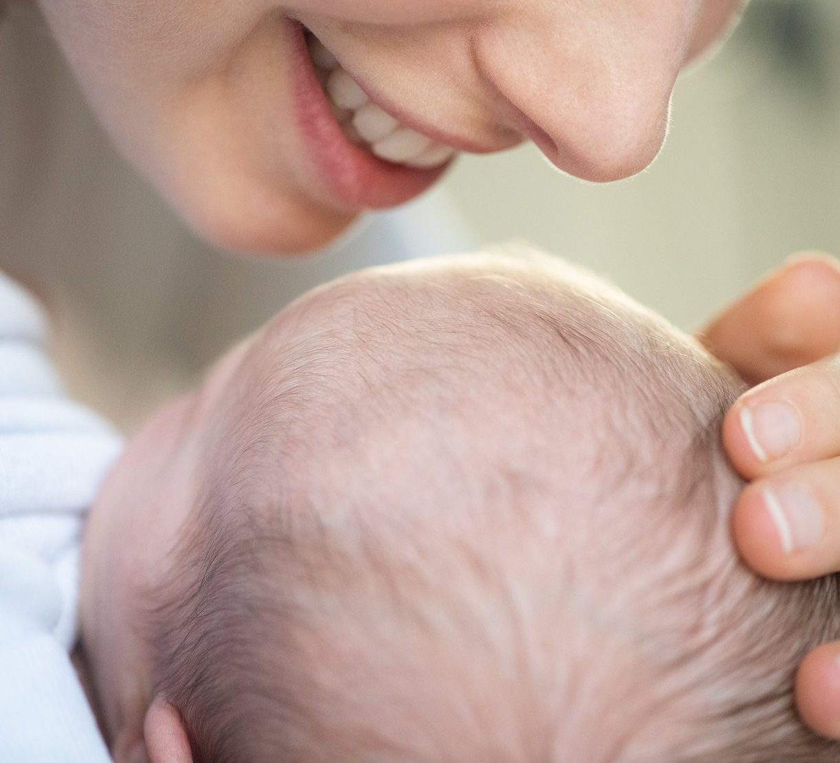 Mutter mit Säugling