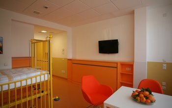 Neues Zimmer Kinderklinik